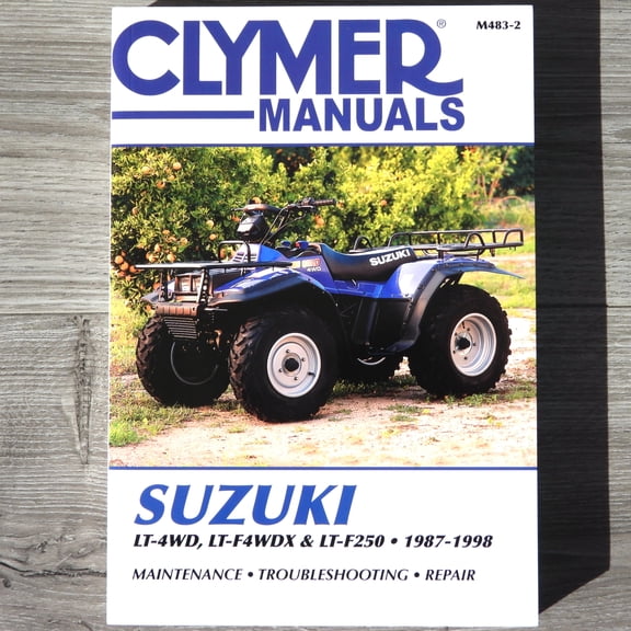 Service & Repair Manual for Suzuki LT LTF 250 King Quad Runner KingQuad QuadRunner ATV 1987-1998