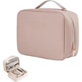 thumbnail image 1 of Petit Charlie Bolsa de maquillaje de viaje, Bolsa de maquillaje Bolsas de cosméticos de viaje grandes, Bolsa de cosméticos de viaje de gran capacidad, Bolsa de cosméticos impermeable, 1 of 7