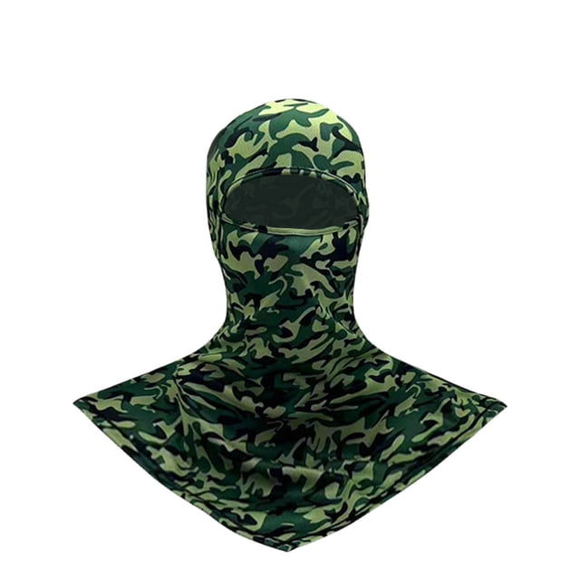 Sun Protective Scarf UPF 50+ Breathable Mesh Print for Women Men Outdoor Daily Use
