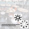 thumbnail image 2 of YongCo Stainless Steel Drum Cymbals Replacement Tambourine Drum Bells Easy to Install, 2 of 8