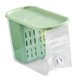 thumbnail image 4 of Dispensador de bebidas heladas para congelador o jarra de cerveza de sobremesa, hervidor para refrigerador verde, 4 of 9