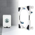 thumbnail image 2 of Adjustable Height Washing Machine Base, 4 Feet Washing Machine Support, With 4 Universal Wheels For Washing Machine Kitchen For Home Refrigerator, 2 of 8