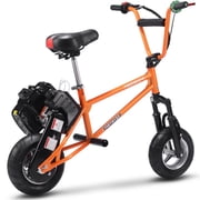 MotoTec 49cc Gas-Powered Mini Bike Scooter V2, Orange