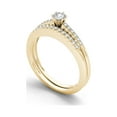 thumbnail image 2 of 1/3 Carat T.W. Diamond 10kt Yellow Gold Solitaire Engagement Ring Set, 2 of 5