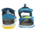 thumbnail image 4 of Baby Shark Boys Hook And Loop Open Toe Toddler Sport Sandals, Blue Yellow, 6, 4 of 7