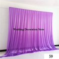 thumbnail image 1 of Telón de fondo de fiesta, decoración de boda, drapeado de eventos grandes, tela de seda de hielo brillante, paneles de fondo de boda, cortinas colgantes, 1 of 4