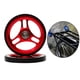 thumbnail image 5 of Bike leichtes Rad para bicicletas plegables Soporte de carga trasero Wheels Componente de repuesto bicicletas, viajar - rojo DYNWAVEMX Bicicleta Plegable Easy Wheel, 5 of 8