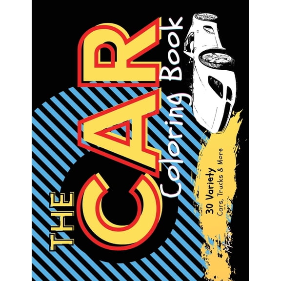 The Car Coloring Book (Paperback)