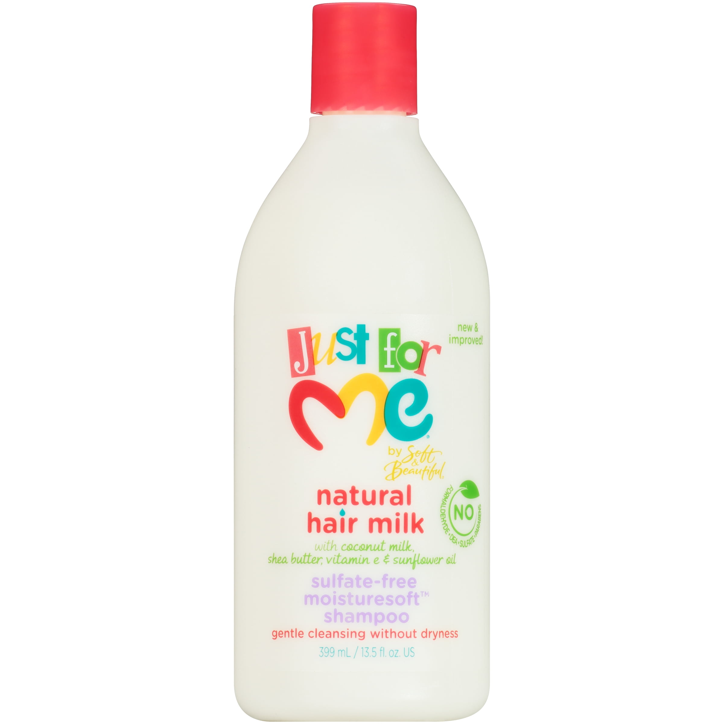 Just For Me Natural Hair Milk Sulfate Free Shampoo 13 5 Fl Oz