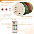 thumbnail image 4 of ALAZA Red Roses Flowers 2 PCs LED Flickering Flameless Candles with Remote Timer Battery Operated Candle, 4 of 7