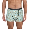 thumbnail image 1 of Fotbe Cute Honeybees Calzoncillos Tipo Boxer con Bolsa de Soporte Total para Hombre, X-Temp Fresco, Transpirable y de Secado Rápido-Large, 1 of 5