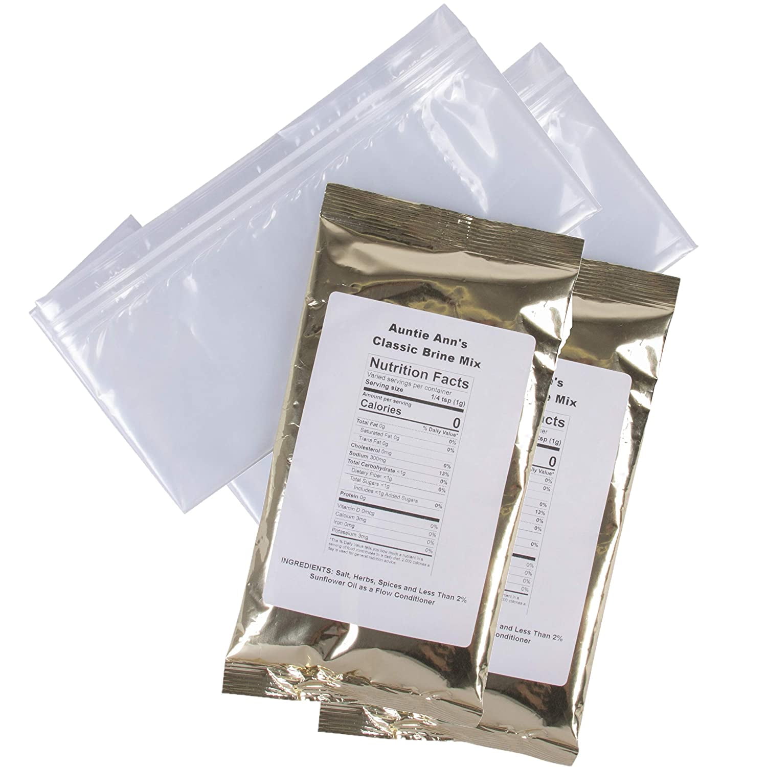 Good Cooking Turkey Brine Kit for up to 20 LB Turkey, 2Pack Includes