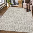 thumbnail image 5 of Yesfashion Carpets Area Rugs Washable 100% Polypropylene Turkish Outdoor Flat Weave Carpet Terrace-Morocco-Bekaa TRC3009 Grey 4'*5'3", 5 of 7