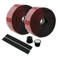 thumbnail image 4 of 2pcs Handlebar Tapes Road Bike Handlebar Tape Carbon Fiber Pattern Antislip PU Shock Absorption EVA Bicycle Handlebar Tapes, 4 of 8