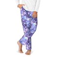 thumbnail image 2 of Yiaed flower crystal Skull Print Teenagers' Lounge Pants, Loose PJ Bottoms, Long Pajama Pants for Men-Large, 2 of 6