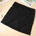 thumbnail image 4 of RENACLIPY Falda Short Negro Para Atletismo Con Bolsillo Para Deportes Y Uso Casual, 4 of 7