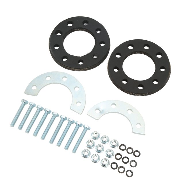 Sprocket Reinforced Washer, Anodized Long Service Life Easy Installation Strong 9 Holes Sprocket Installation Set For 49-80CC For Motorcycle