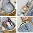 thumbnail image 3 of JennyShop Casual Backpack Lightweight Outdoor Waterproof Casual Daypack, Hot Sale Kawaii Backpack with Cute Accessories Pendant Travel Bag, 3 of 6
