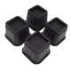 thumbnail image 2 of 4 juegos de elevadores de muebles antideslizantes de goma, elevadores de cama de 4 pulgadas para almacenamiento, escritorio, sofá, silla, lavadora, 2 of 10