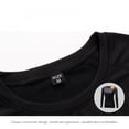 thumbnail image 5 of Women's Thermal Long Sleeve Tops Crew Neck Shirts, Fleece Lined Compression Base Layer Workout Shirts Yoga Tops Sports Running Shirt Breathable Athletic Top Slim Fit, 5 of 8