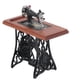 thumbnail image 4 of Machine à coudre miniature pour maison de poupée 1:12, modèle de meuble miniature, accessoire de jouet, machine à coudre, 4 of 4