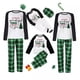 thumbnail image 4 of Pijamas familiares a juego de Navidad de la época más maravillosa, conjunto de pijamas a cuadros de talla grande, 4 of 4