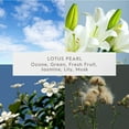 thumbnail image 2 of Better Homes and Gardens Lotus and Pearl Scented 2-Wick Frosted Jar Candle 12oz., 2 of 8