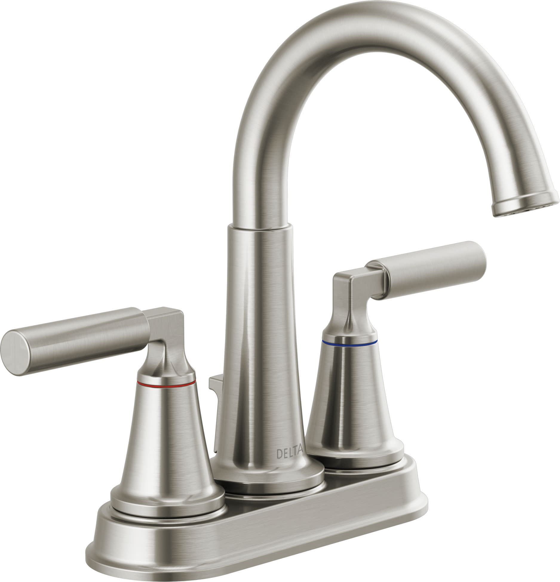 Delta 2548LfMpu Bowery 1.2 GPM Centerset Bathroom Faucet Brilliance