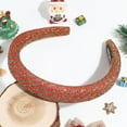 thumbnail image 2 of Yoyauz Christmas Bow Headband Christmas Bow Headband Red Green Headband Christmas Holiday Headband Cute Headband Ladies Girls Holiday Party Clothing Supplies Gifts, 2 of 6
