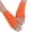 Orange, variant on PoureLoom Fingerless Gloves with Thumb Hole Cozy Half Fingerless Driving Gloves Knit Mittens for Women Men Black One Size