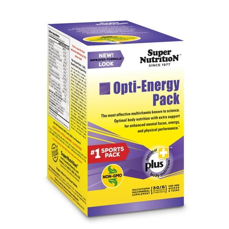 Optimum Nutrition Opti Men - Super Nutrition, Opti-Energy Anti-Aging Multivitamin, 30 Ct