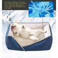 thumbnail image 6 of Indoor Pet Electric Heating Pad, Petfactors 7-Level Controller DC15.6V Low Voltage Safety Waterproof Heated Bed with Thermostat and Adapter, Removable and Washable Fleece Cover for Easy Maintenance, 6 of 7