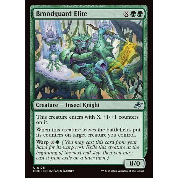 MtG Edge of Eternities Uncommon Broodguard Elite #175