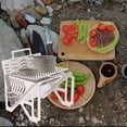 thumbnail image 4 of Réchaud de Camping Ultra-Léger Pliant à Bois Réchaud de Randonnée en Acier Inoxydable avec Sac de Rangement pour Camping en Plein Air Pique-Nique Randonnée BBQ, 4 of 8