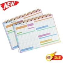 Tarmeek 1 Pack Budget Planner & Financial Journal - SFinancial Planner for Money Management, Expense Tracking & Monthly Budgeting for Personal Finance with Daily & Weekly Cashflow Pages