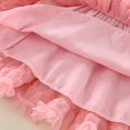 thumbnail image 4 of Staki Girls Skort Little Girl's Tutu Skirt Baby Toddler Kids Summer Party Casual Dresses(Pink,2-3 Years), 4 of 8