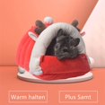 thumbnail image 3 of Cuddle caves guinea pig small animal bed hamster cuddle hammock small animal cave cuddle house hammock for chinchilla igge cage accessories rescue rat sleeping cave nest, 3 of 5