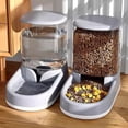 thumbnail image 3 of Dog Drinker Automatic Feeder Automatic Cat Drinker Dog Water Bottle Food Drinker Pet Feeding Bowl For Dogs And Cats Accessories ShopWise Round, 3 of 18