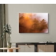 thumbnail image 2 of HFDF Canvas Prt Wall Art Sunlight Over Autumn Foggy Forest Nature Wilderness Photography Modern Art Rustic Scenic Colorful Multicolor for Livg Room, Bedroom, Office - 18x12inch Framed, 2 of 5