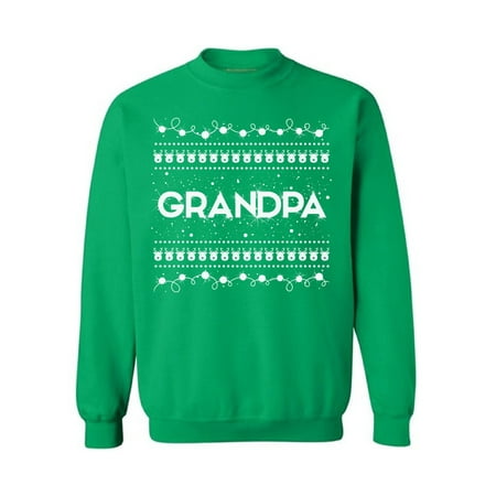 Awkward Styles Grandpa Christmas Sweatshirt Christmas Grandpa Sweater Holiday Sweatshirt Best Grandpa Sweater Grandpa Ugly Christmas Sweater Christmas Gift for Best Grandpa Christmas Sweater for (Best Ugly Sweater 2019)