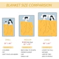thumbnail image 2 of 50th Wedding Anniversary for Couple Men Women Gifts 50 Year Anniversary Blanket Gift for Parents 50th Anniversary Blanket for Mom Dad Best 50th Anniversary for Grandma Grandpa Grandparents Christmas, 2 of 6