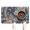 White-26, variant on Dog Food Mat with Retro Paisley Floral Ethnic Paisley Ornament Abstract Paisley Art Design, Durable Waterproof Absorbent Non-Slip