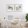 thumbnail image 2 of Stupell Industries Transitional Serene Misty Valley Abstraction Gray 2pc Framed Print Under Glass Set, 16 x 16 each, by Carol Robinson, 2 of 7