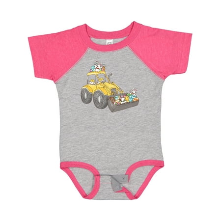 

Inktastic Construction Easter Bunnies Gift Baby Boy or Baby Girl Bodysuit