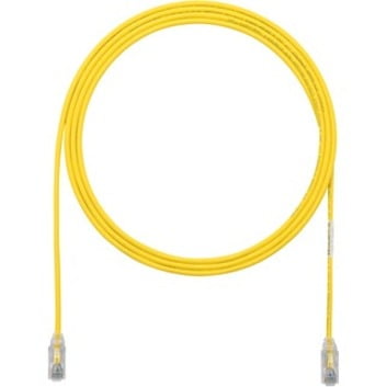 Panduit Cat.6 UTP Patch Network Cable - 6 ft Category 6 Network Cable for Network Device - First End: 1 x RJ-45 Network - Male - Second End: 1 x RJ-45 Network - Male - Patch Cable - 28 AWG - Yellow