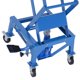 durhand 300 lbs hydraulic motorcycle scissor jack lift foot step wheels for small dirt bikes