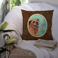 thumbnail image 3 of Carolines Treasures 7228PW1414 Border Terrier Fabric Decorative Pillow, 3 of 4