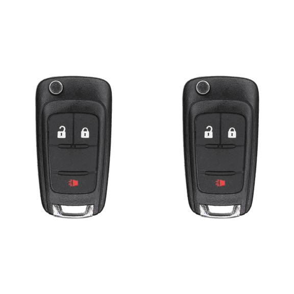 Replcament Smart Key Fob for 2016 Buick Encore FCC OHT01060512 OHT01060512 V2T01060512 V2T01060514 AVL-B01T1AC Part Number 13504266 20873621 Pack of 2