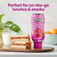 thumbnail image 4 of Smucker's Squeeze Seedless Red Raspberry Jam, 20 oz Squeezable Bottle, 4 of 9