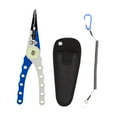 thumbnail image 3 of colaxi Fishing Pliers Fly Fishing Tool Hook Remover Multifunction Aluminum Alloy Professional Split Rings Opener Braid Line Cutting, 3 of 10